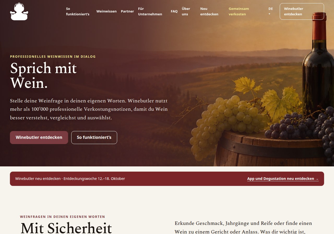 Ansicht: Winebutler